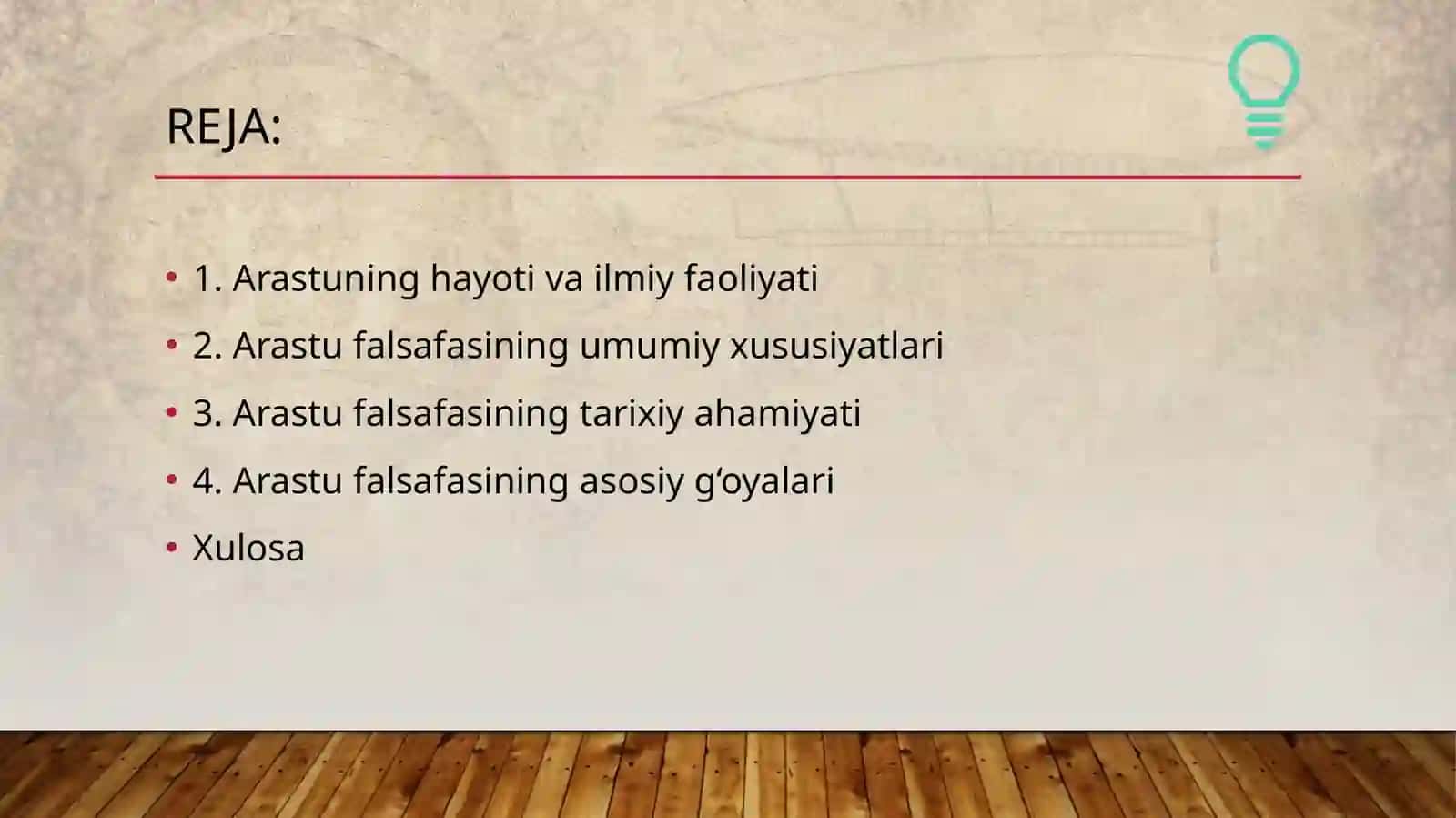 Arastu(Aristotel) falsafasi 2