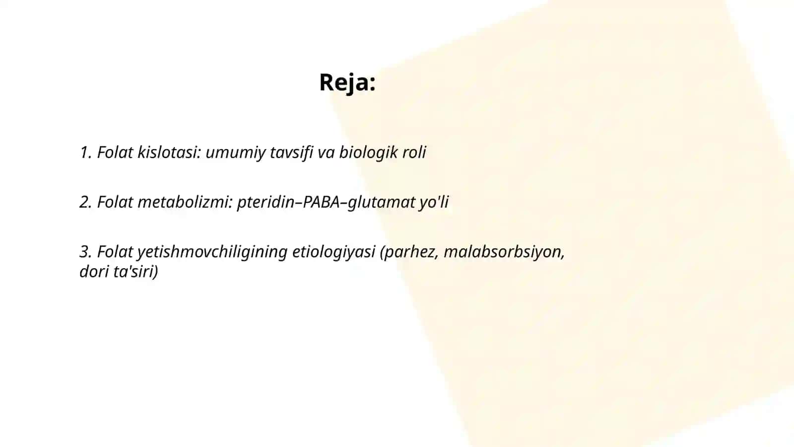 Folat kislotasi 2