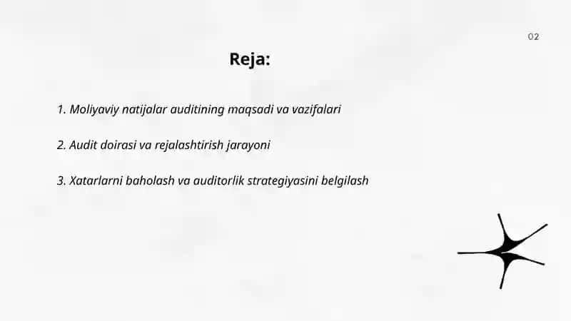 Moliyaviy natijalar auditi 2