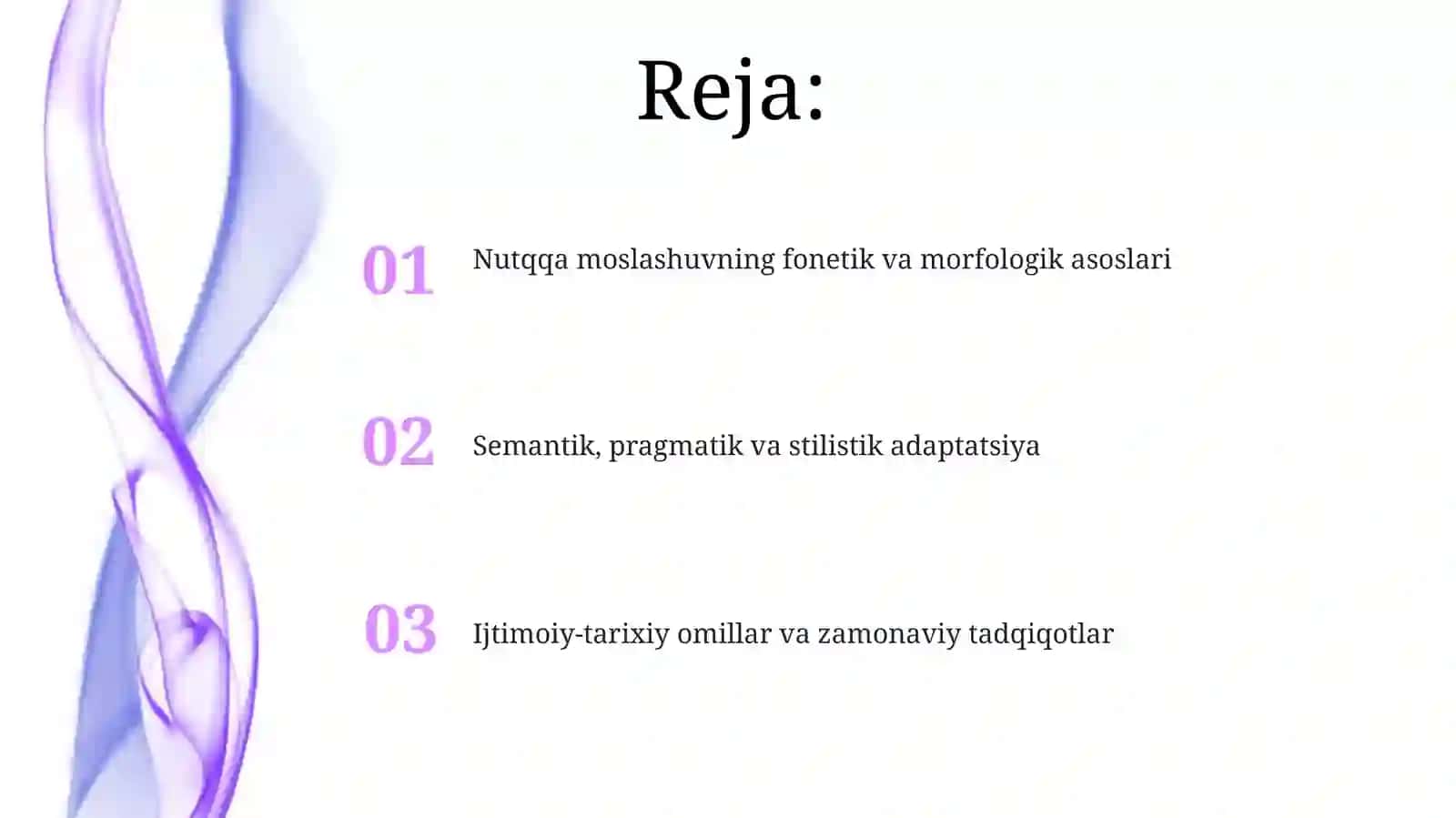 Leksemalarning nutq shakliga moslashuvi 2