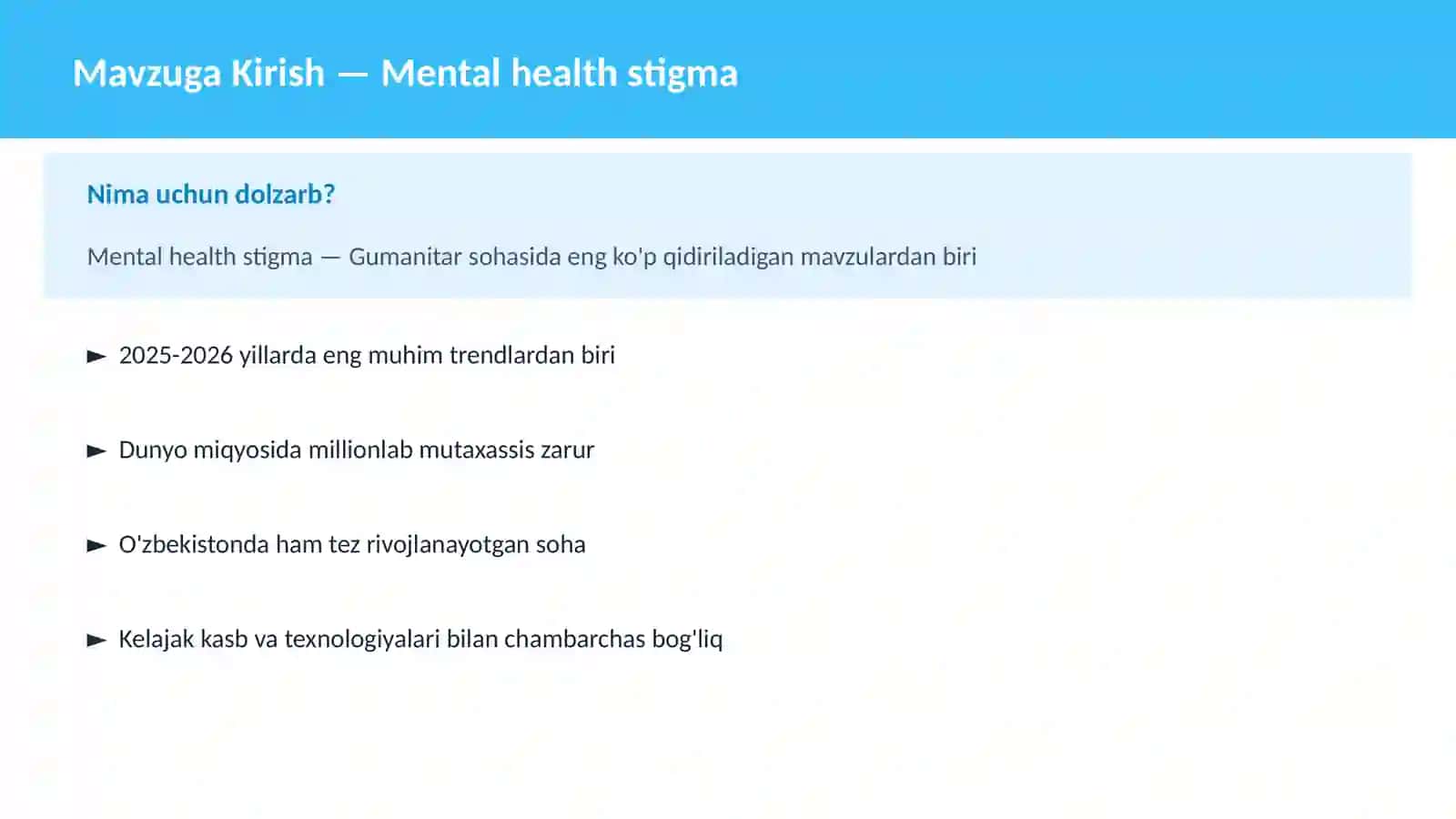 Mental health stigma 2