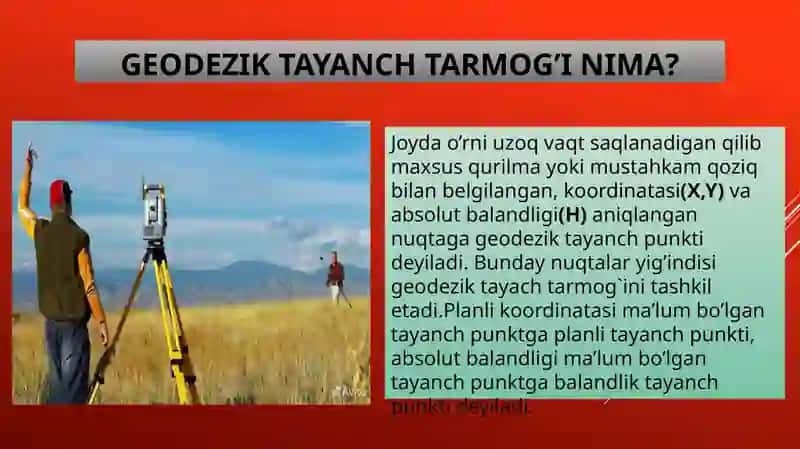 Geodezik tarmoq 2