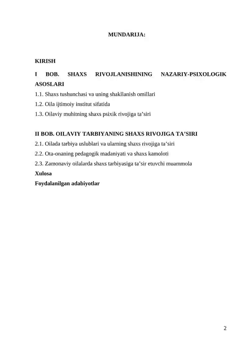 kurs ishi 2