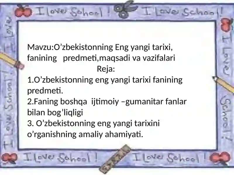 O’zbekistonning Eng yangi tarixi 2