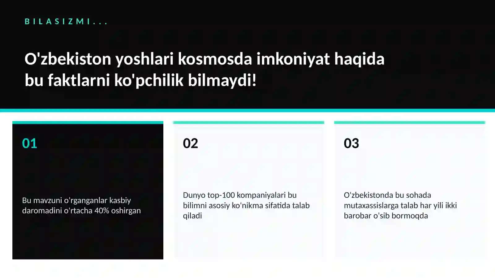 KOSMIK TEXNOLOGIYALAR 2