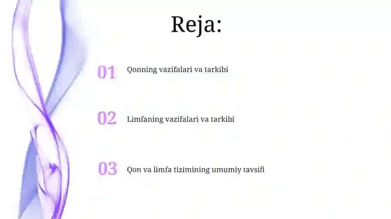 Qon va limfa 2