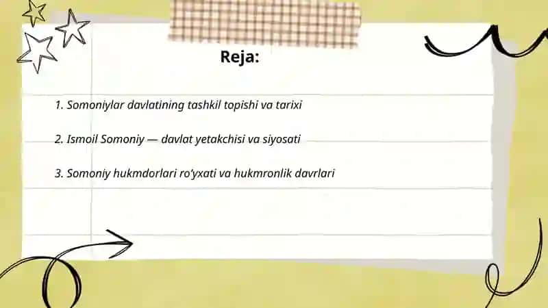 Somoniylar davlati 2
