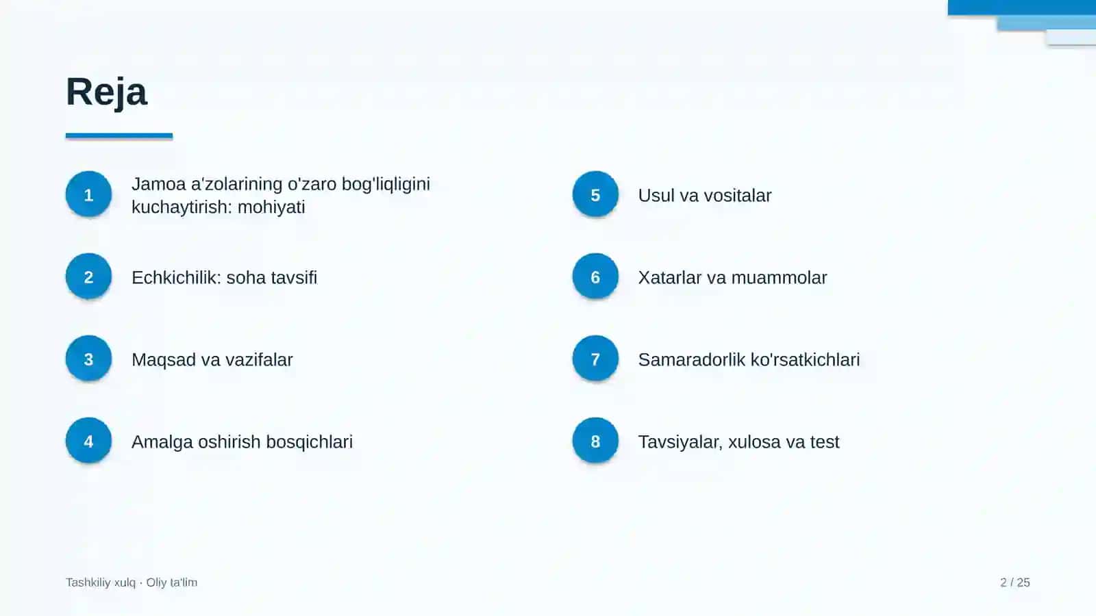 echkichilikda jamoa a'zolarining o'zaro bog'liqligini kuchaytirish 8059 2