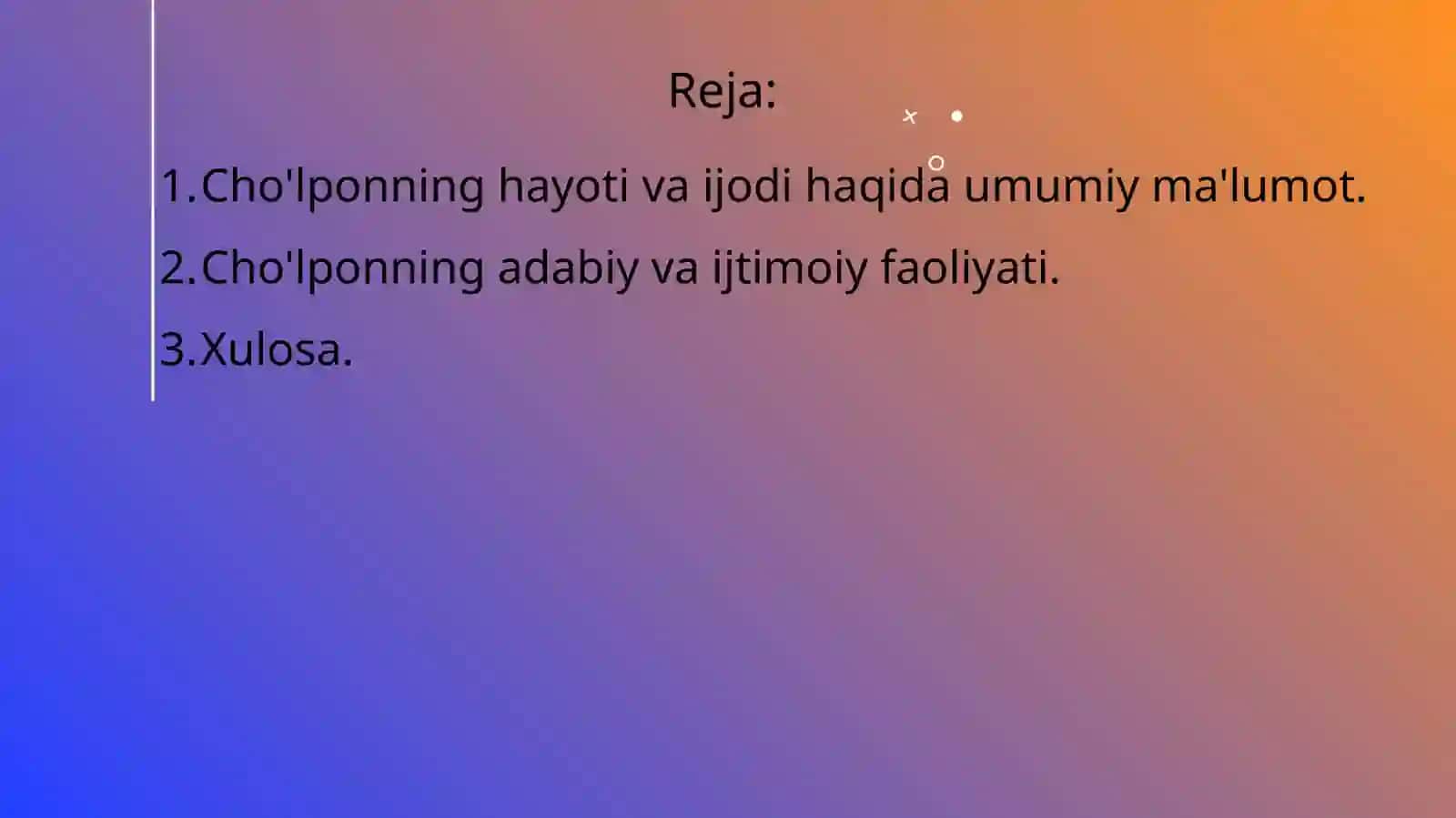 Abdulhamid Cho’lpon hayoti va ijodi 2