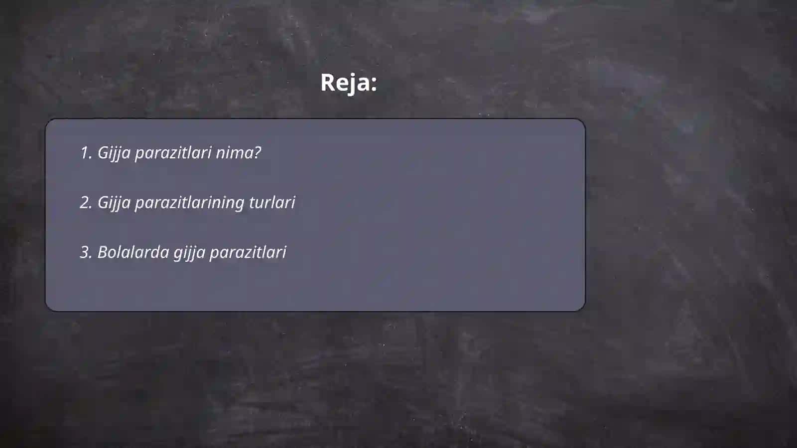 Gijja parazitlari 2