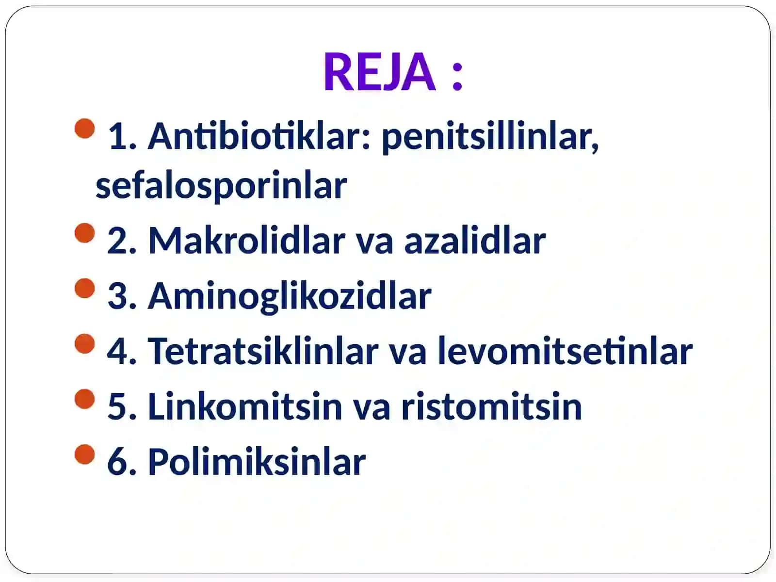 Antibiotiklar 2