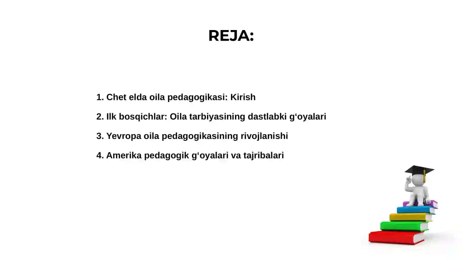 Chet elda oila pedagogikasi fanining rivojlanishi tarixidan 2