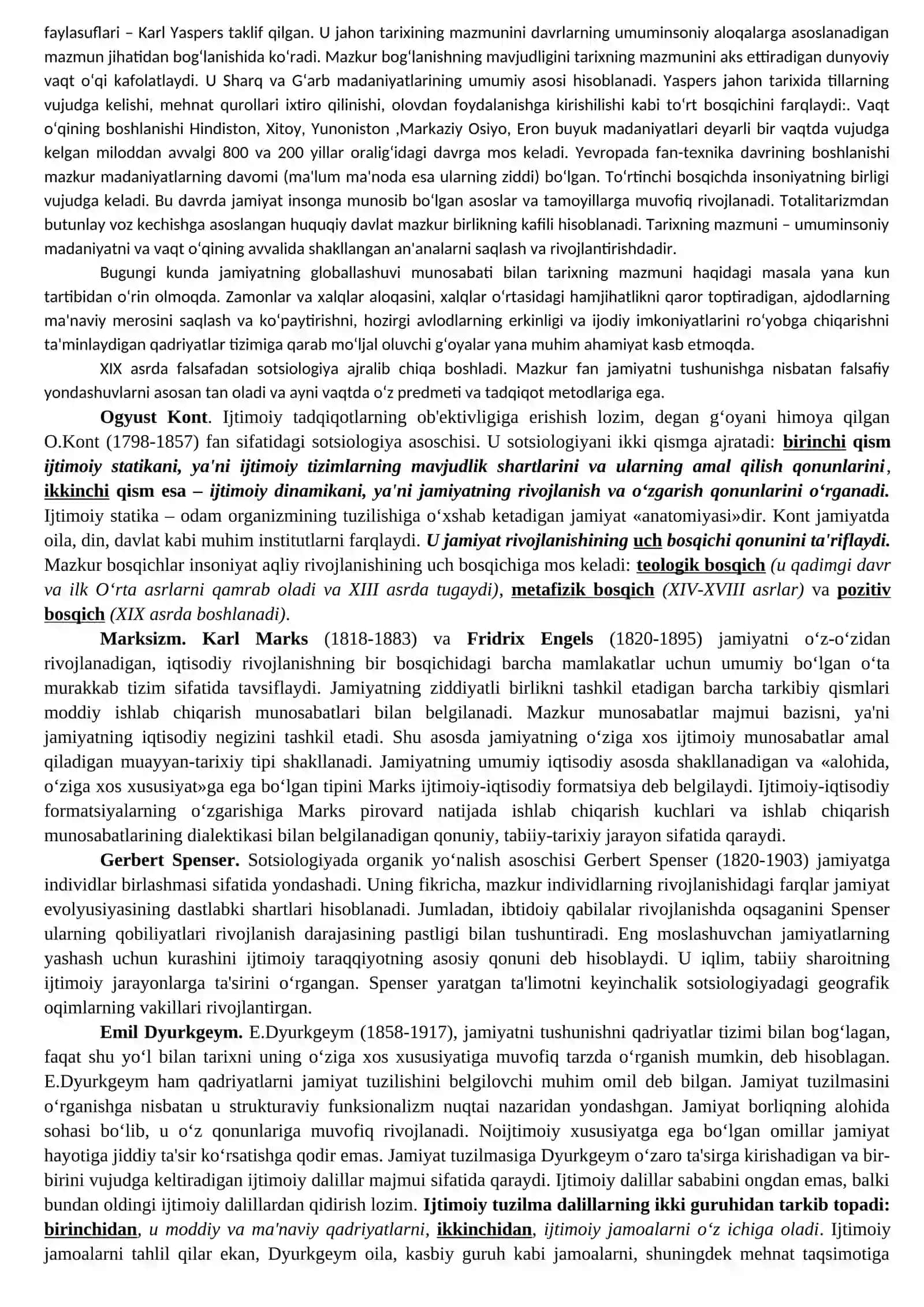 TARIX FALSAFASI 2