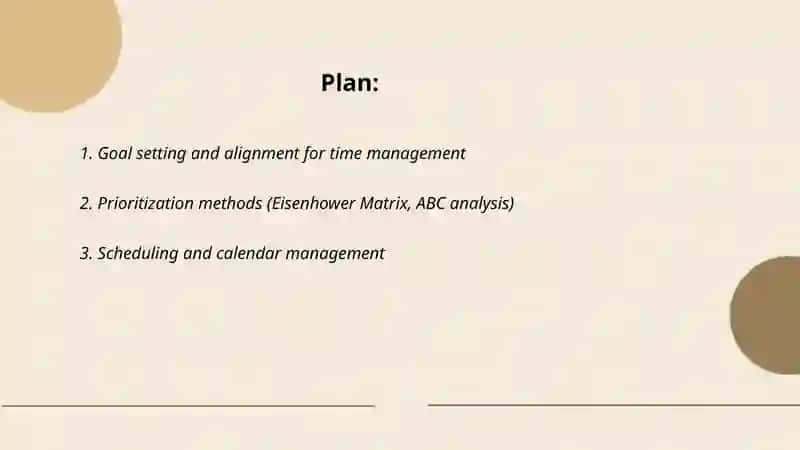 Time management 2