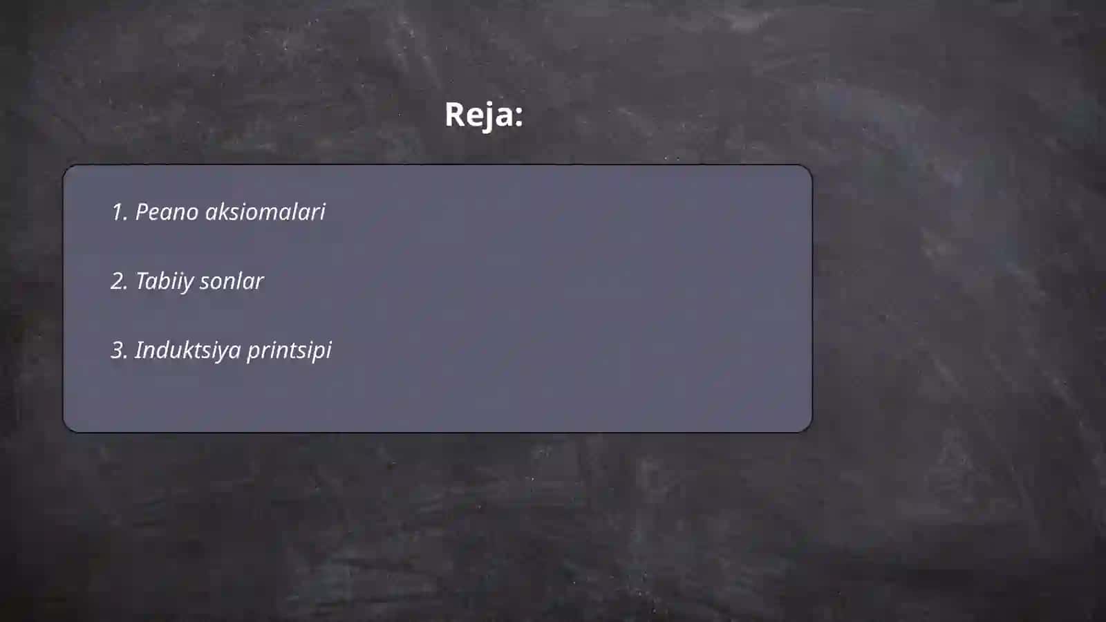 Peano aksiomalari 2
