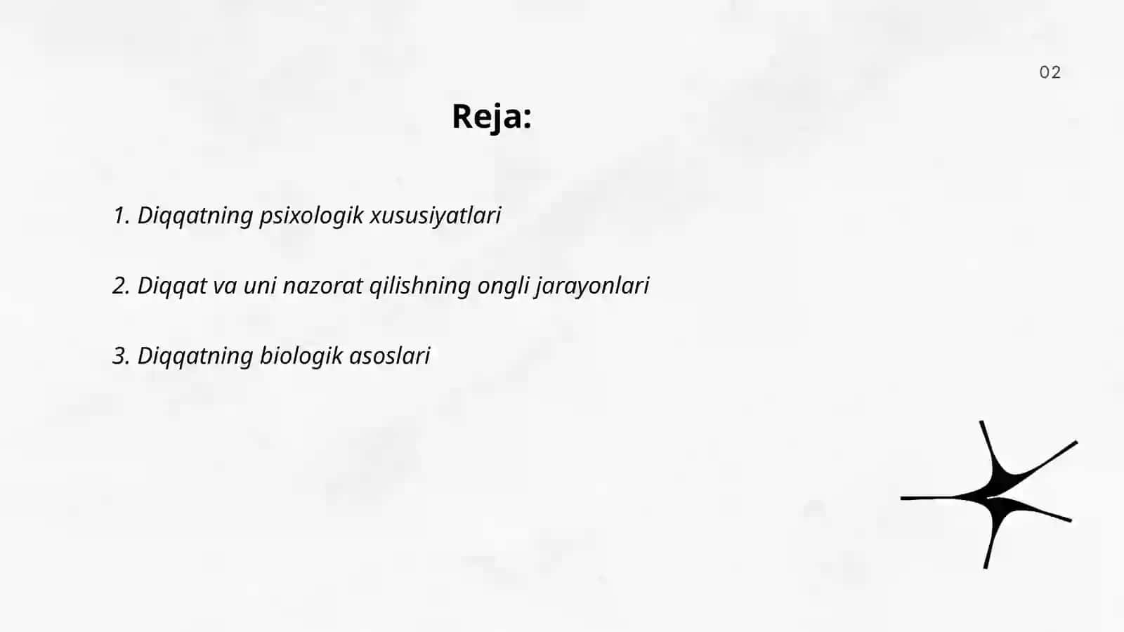 Diqqatning psixik òrni haqidagi bahslar va uning tabiati 2