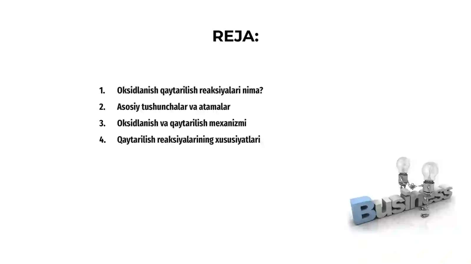 Oksidlanish qaytarilish reaksiyalari 2