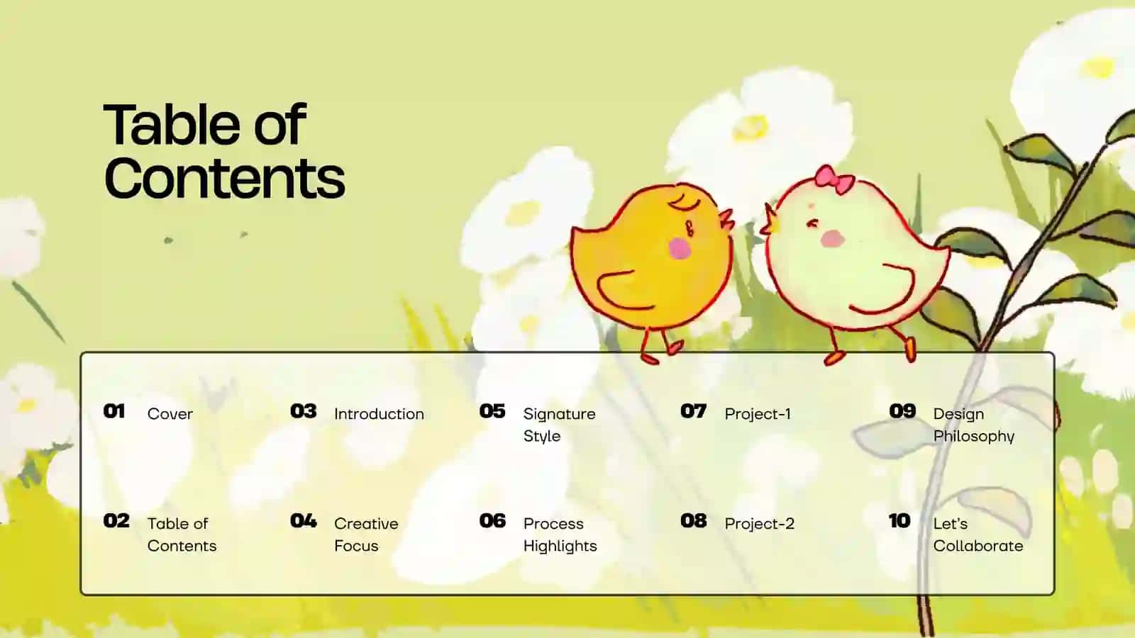 Creative Portfolio Presentation 2