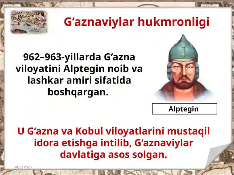 G‘aznaviylar 2