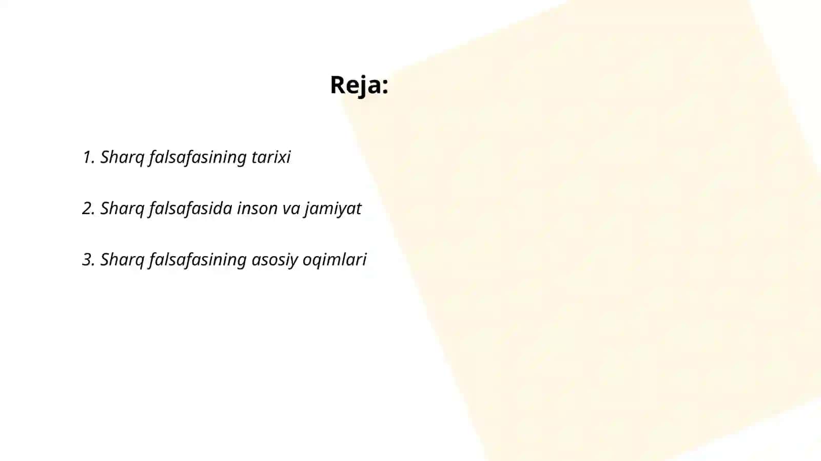 Sharq falsafasi va uning ijtimoiy taraqqiyotidagi roli 2