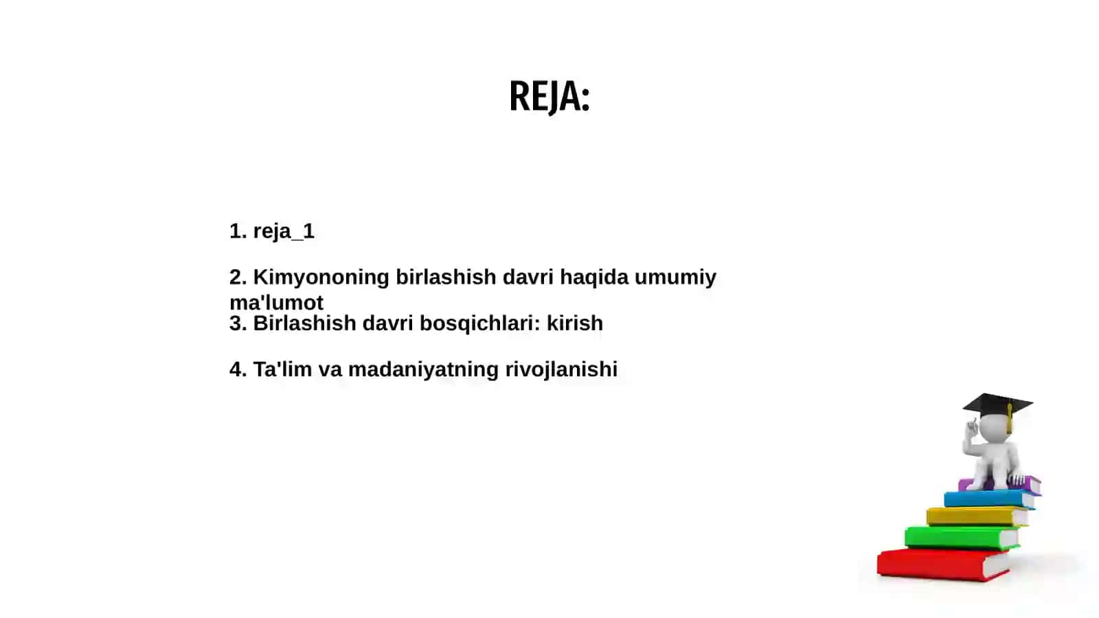 Kimyononing birlashish davri va uning davrchalarga bo‘linishi 2