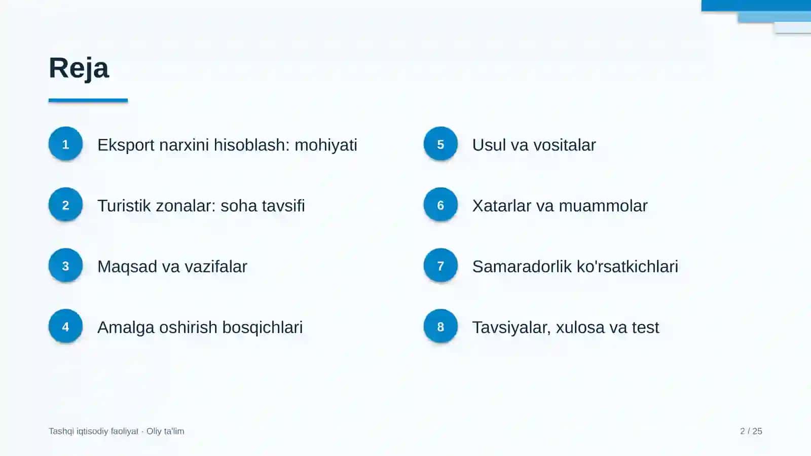 turistik zonalarda eksport narxini hisoblash 1639 2