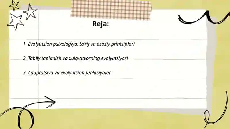 Evolyutsion psixologiya 2
