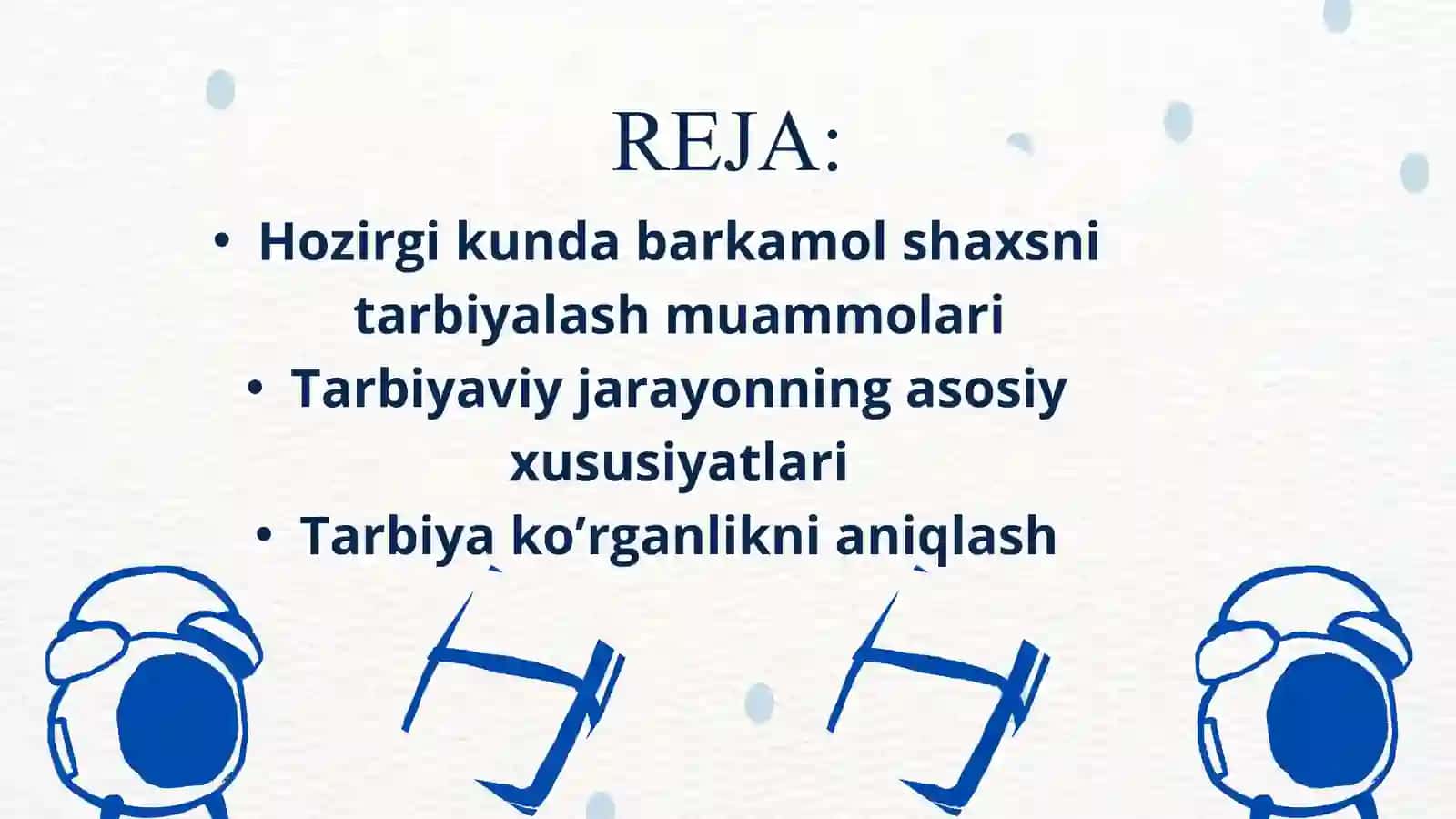 Hozirgi kunda barkamol shaxsni tarbiyalash diagnostikasi 2