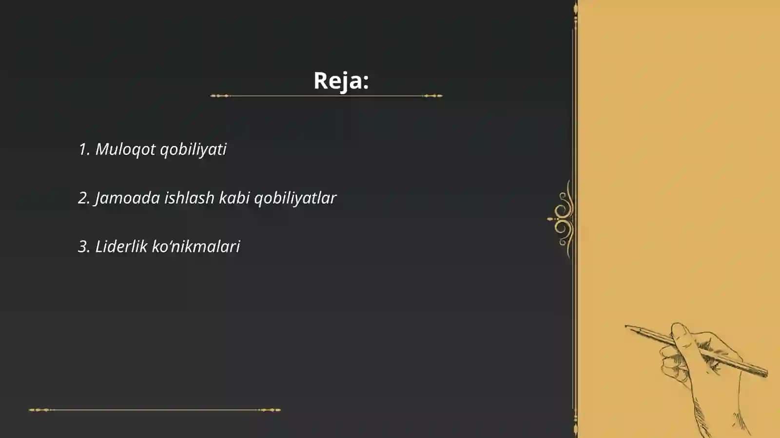 Muloqot qobiliyati 2
