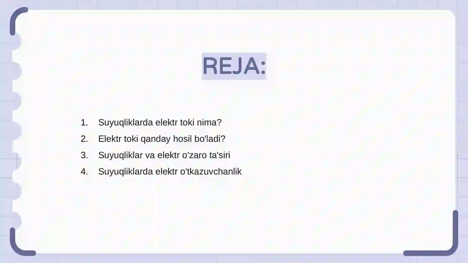 Suyuqliklarda ellektr toki 2