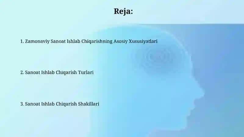 Avtomatlashtirilgan ishlab chiqarish 2