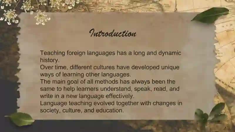 A Brief History of Foreign Language Teaching Methodology 2