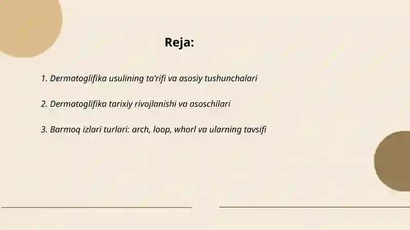 Dermatoglifika usuli 2