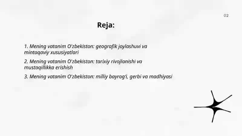 Mening vatanim O'zbekiston 2