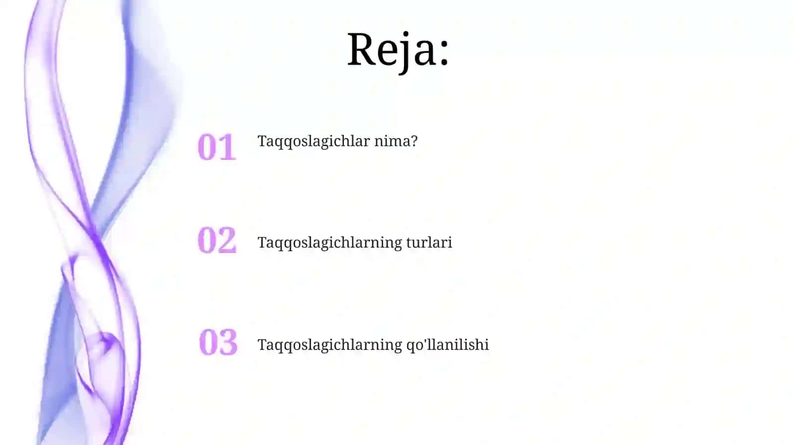 Komparatorlar 2