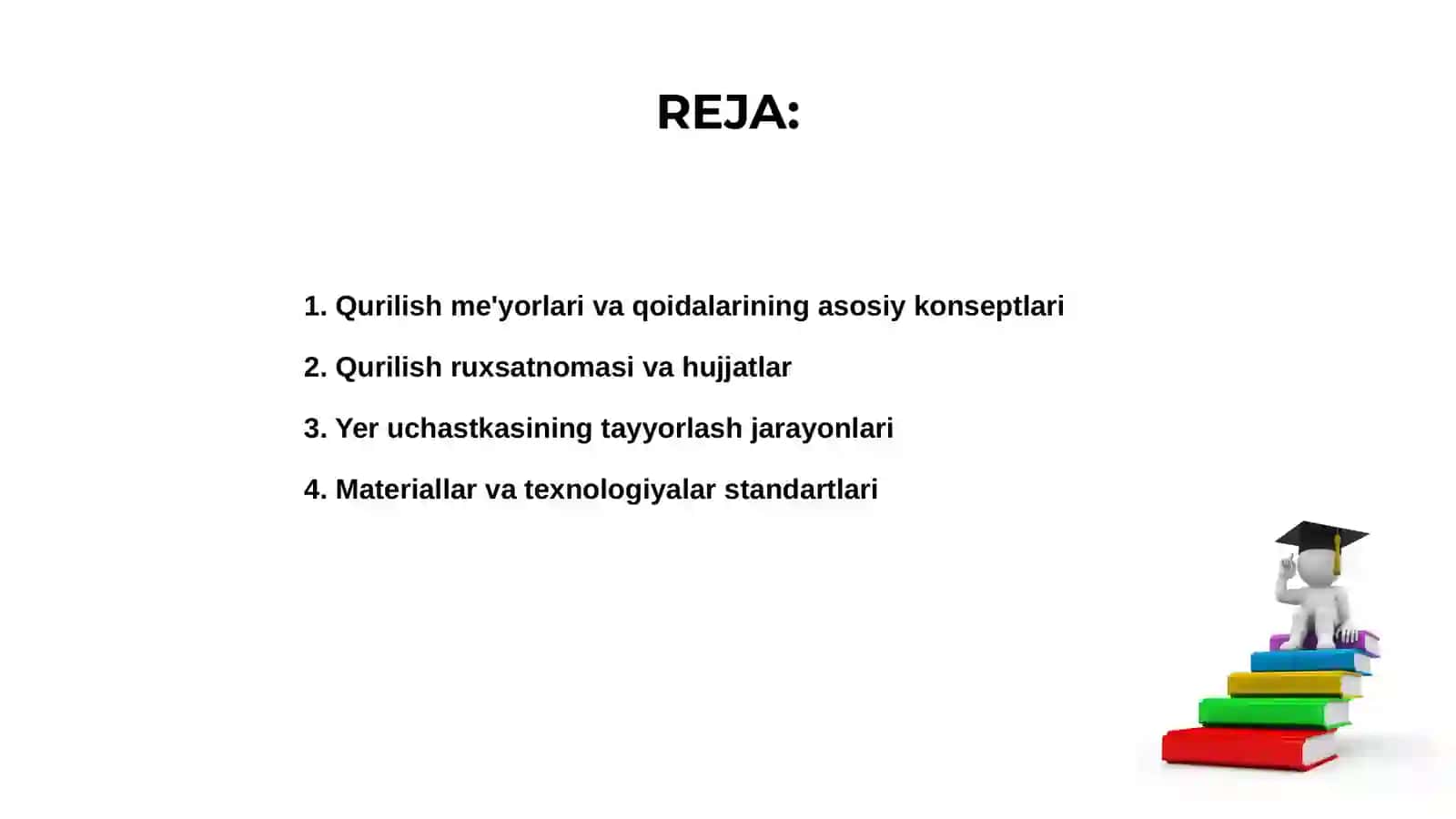 Qurilish me'yorlari va qoidalari 2
