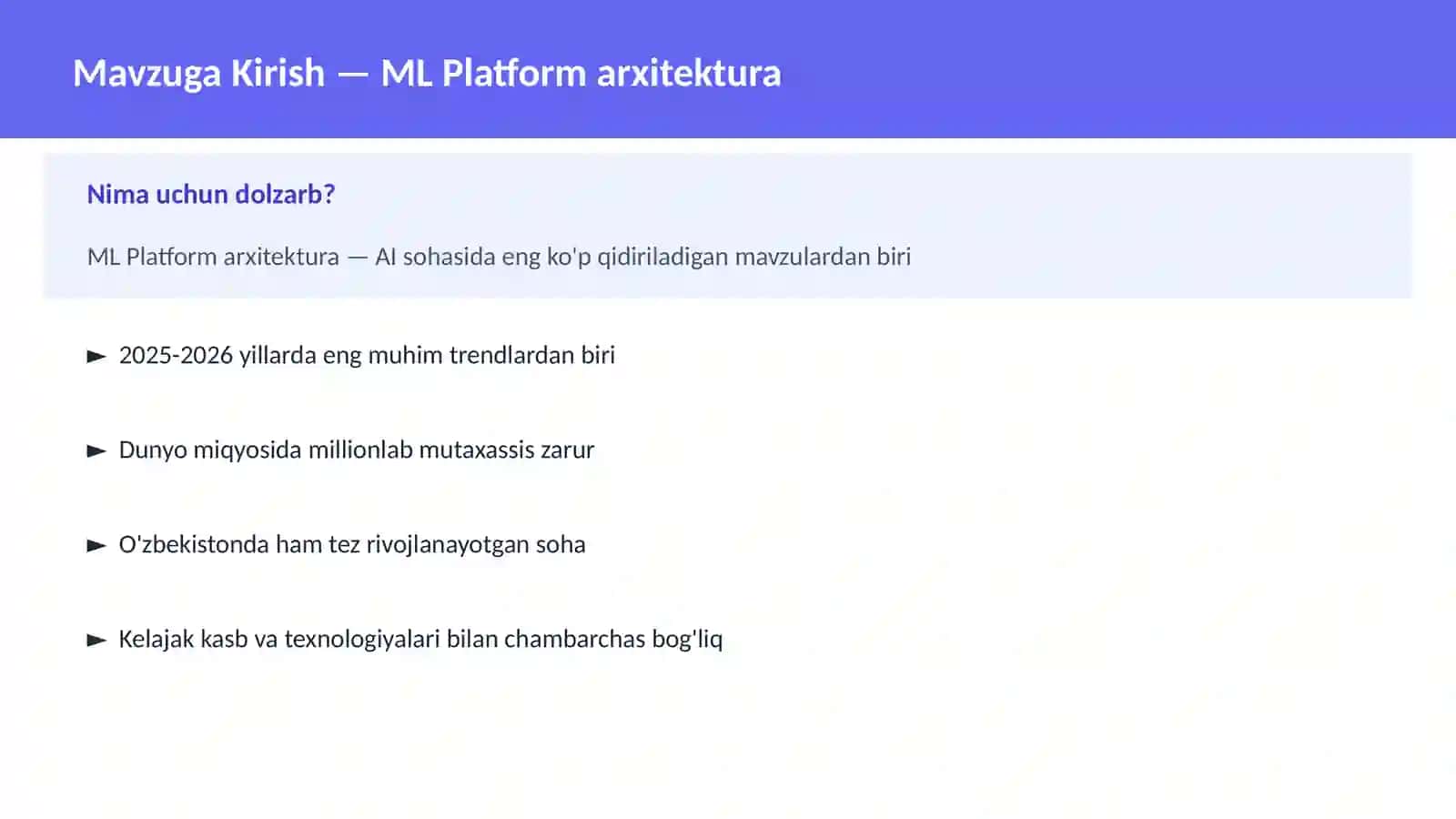 ML Platform arxitektura 2