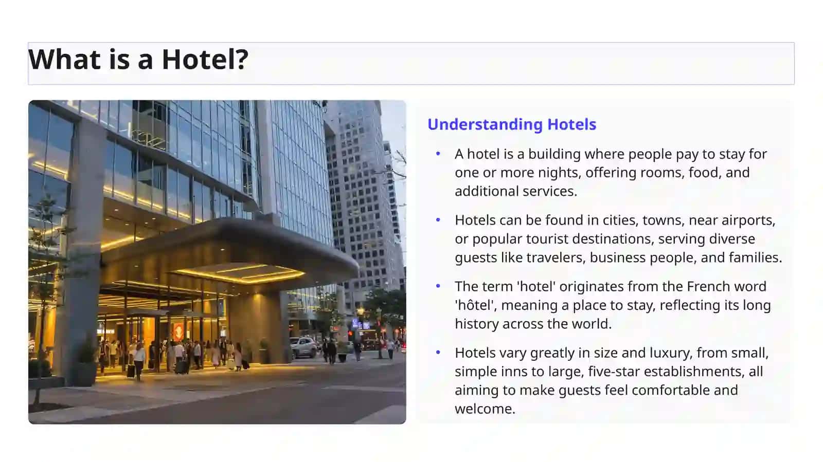 Hotels: A Complete Guide to Hotel Facilities and Comforts 2