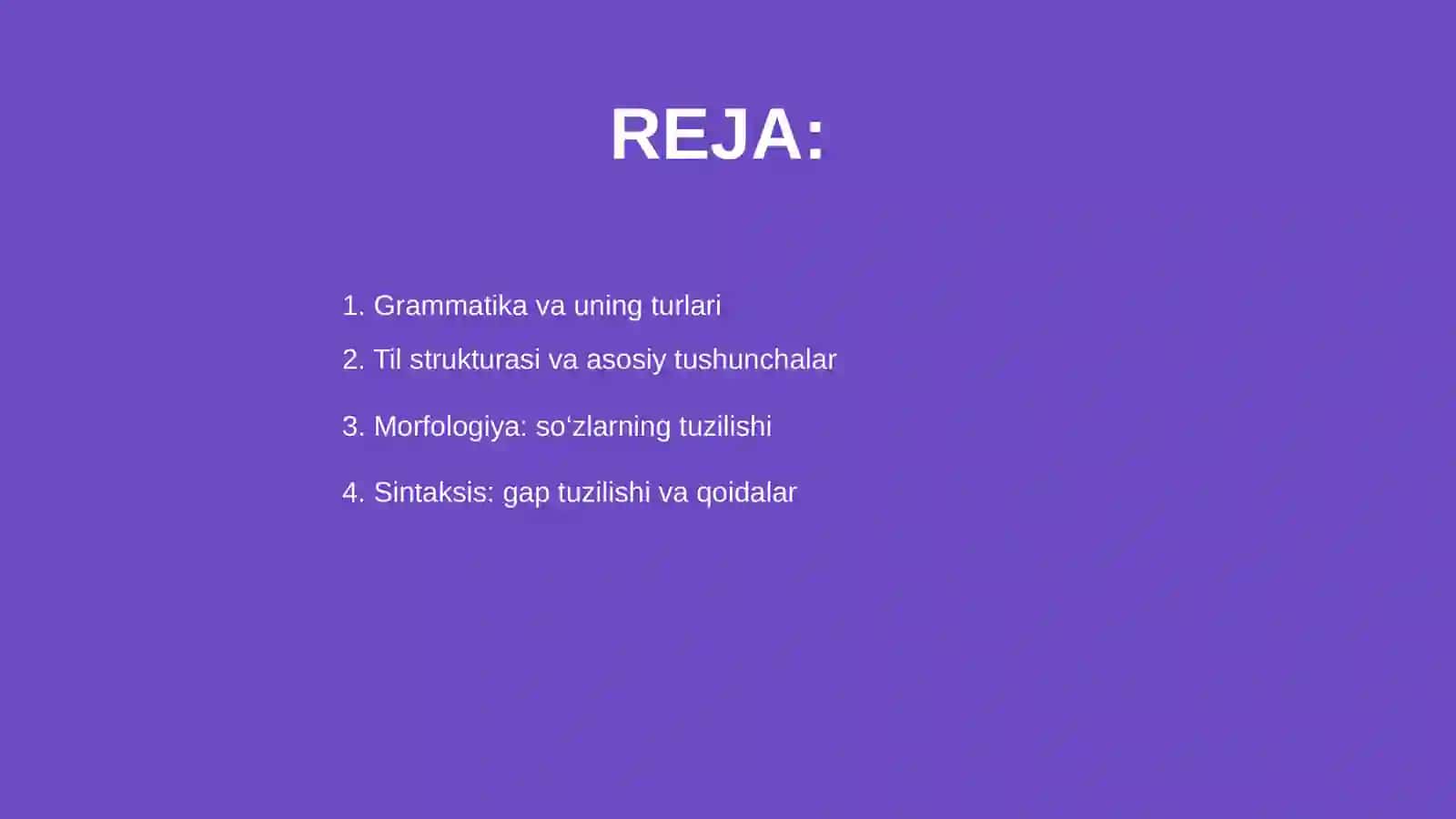 Grammatika-til strukturasini oʻrganish 2