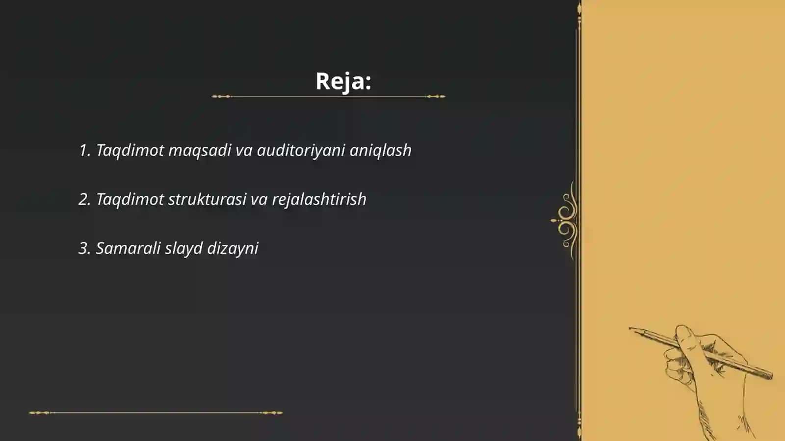 Taqdimot etiketi 2
