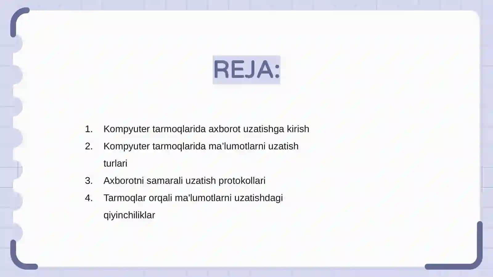 Kompyuter tarmoqlarda malumot uzatish 2