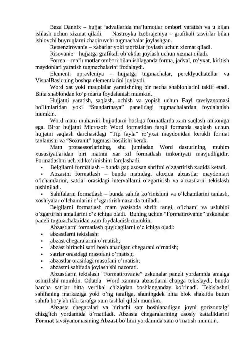 Microsoft Word 2
