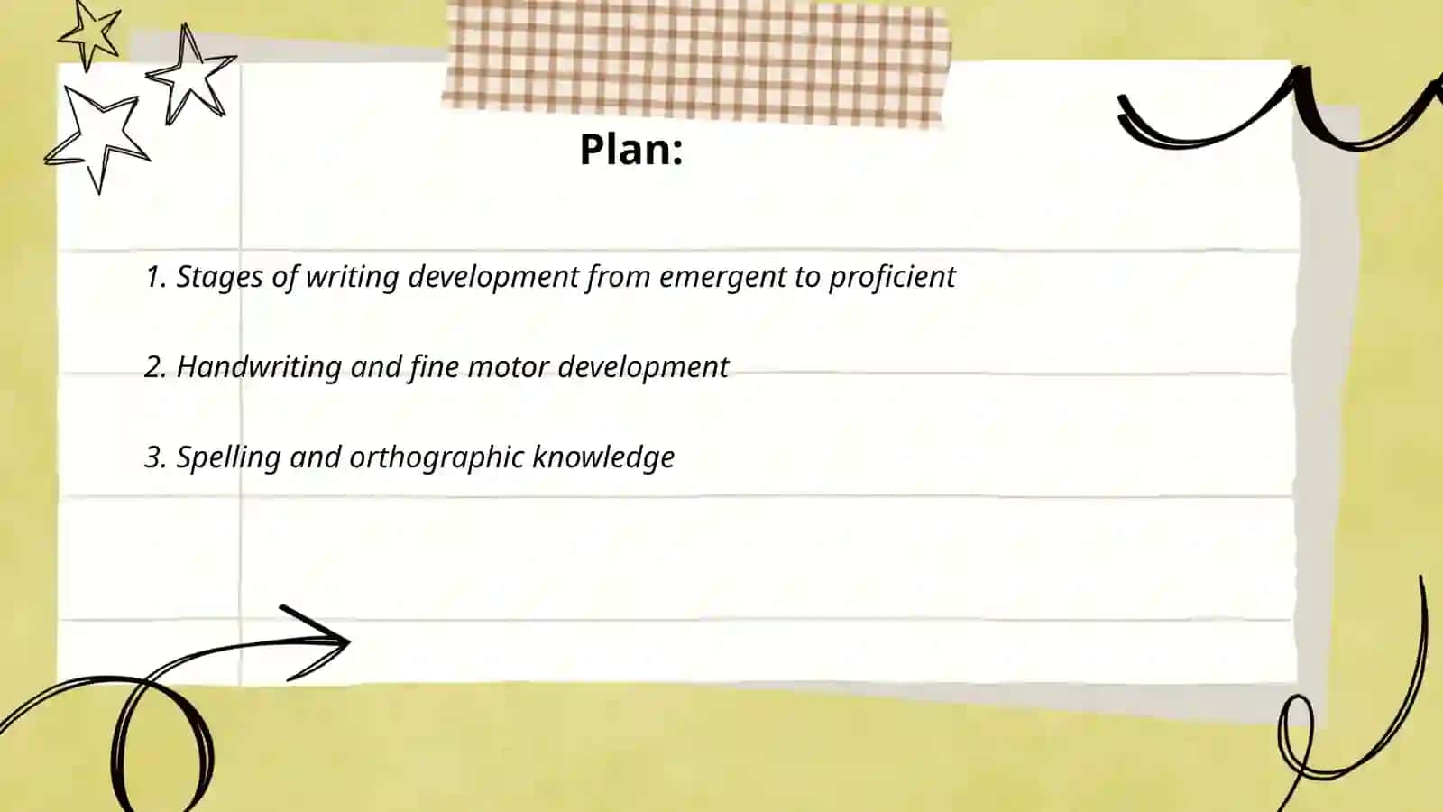 The development of writing skills 2