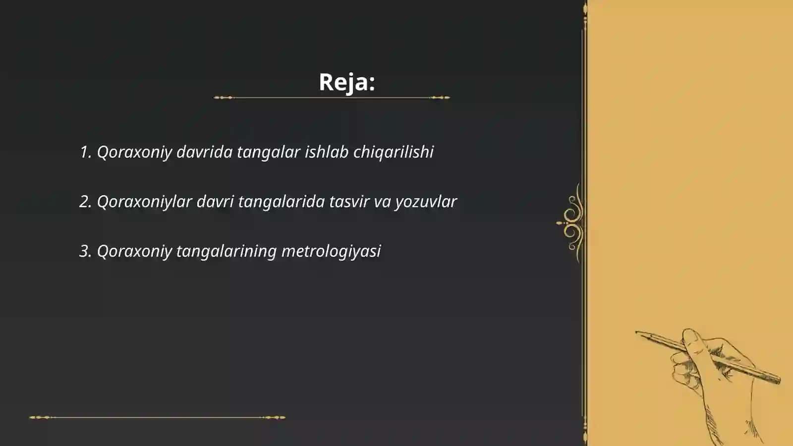 Qoraxoniylar davri tangalari 2
