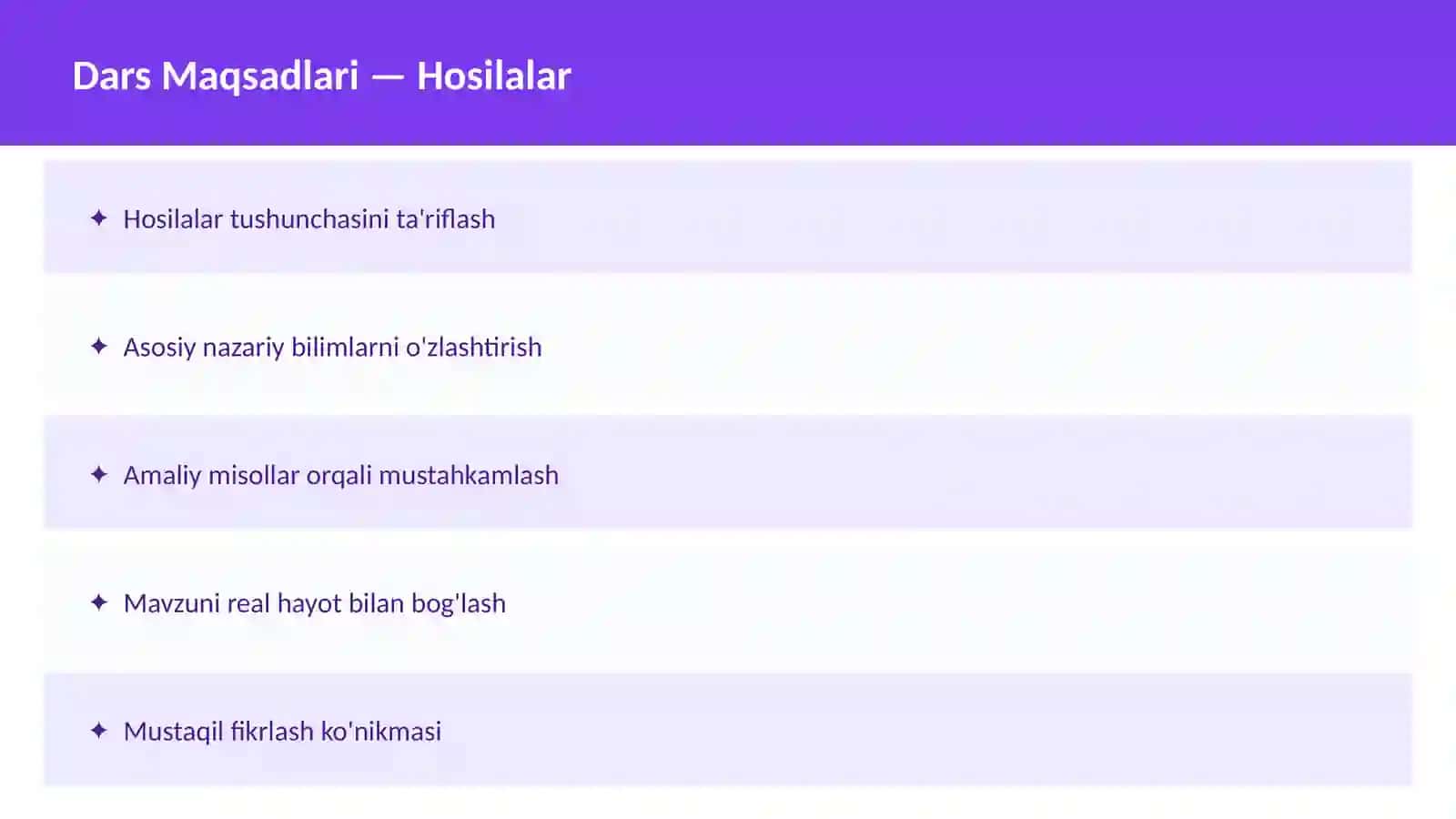 Matematika Dars Ishlanma 2