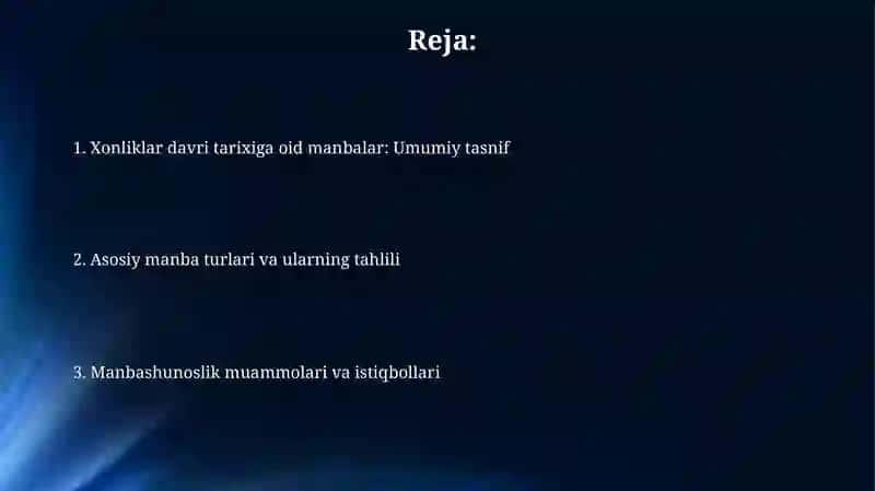 Xonliklar davri tarixiga oid manbalar 2