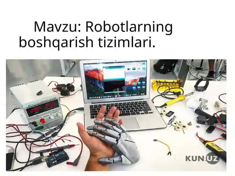 Robotlarning boshqarish tizimlari 2