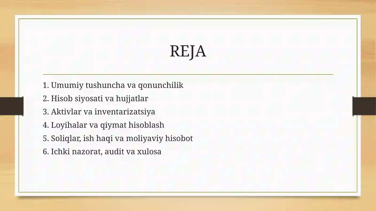 Qurilish tashkilotlarida buxgalteriya hisobini tashkil etish 2