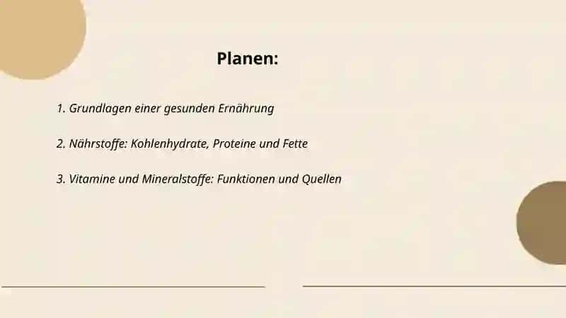 Essen und Trinken 2