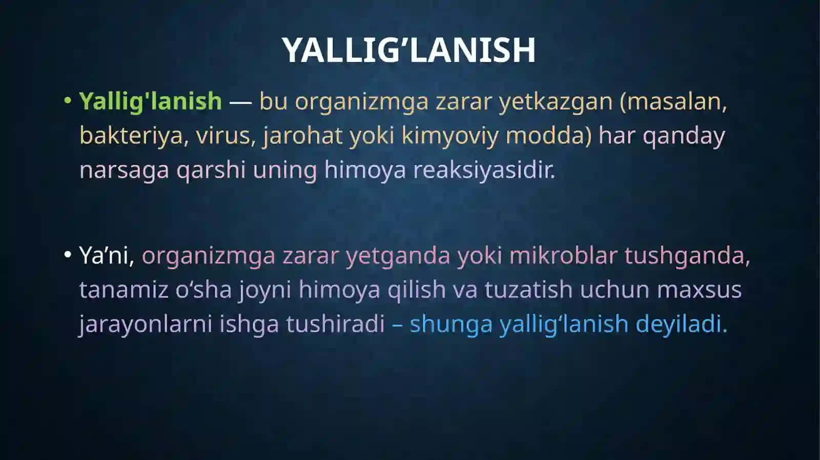 Yallig’lanish 2